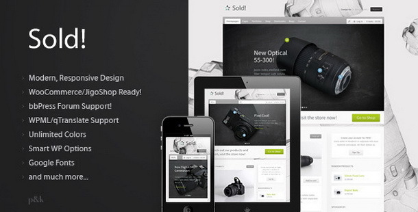 wordpress sold商城购物主题 wordpress sold商城购物主题